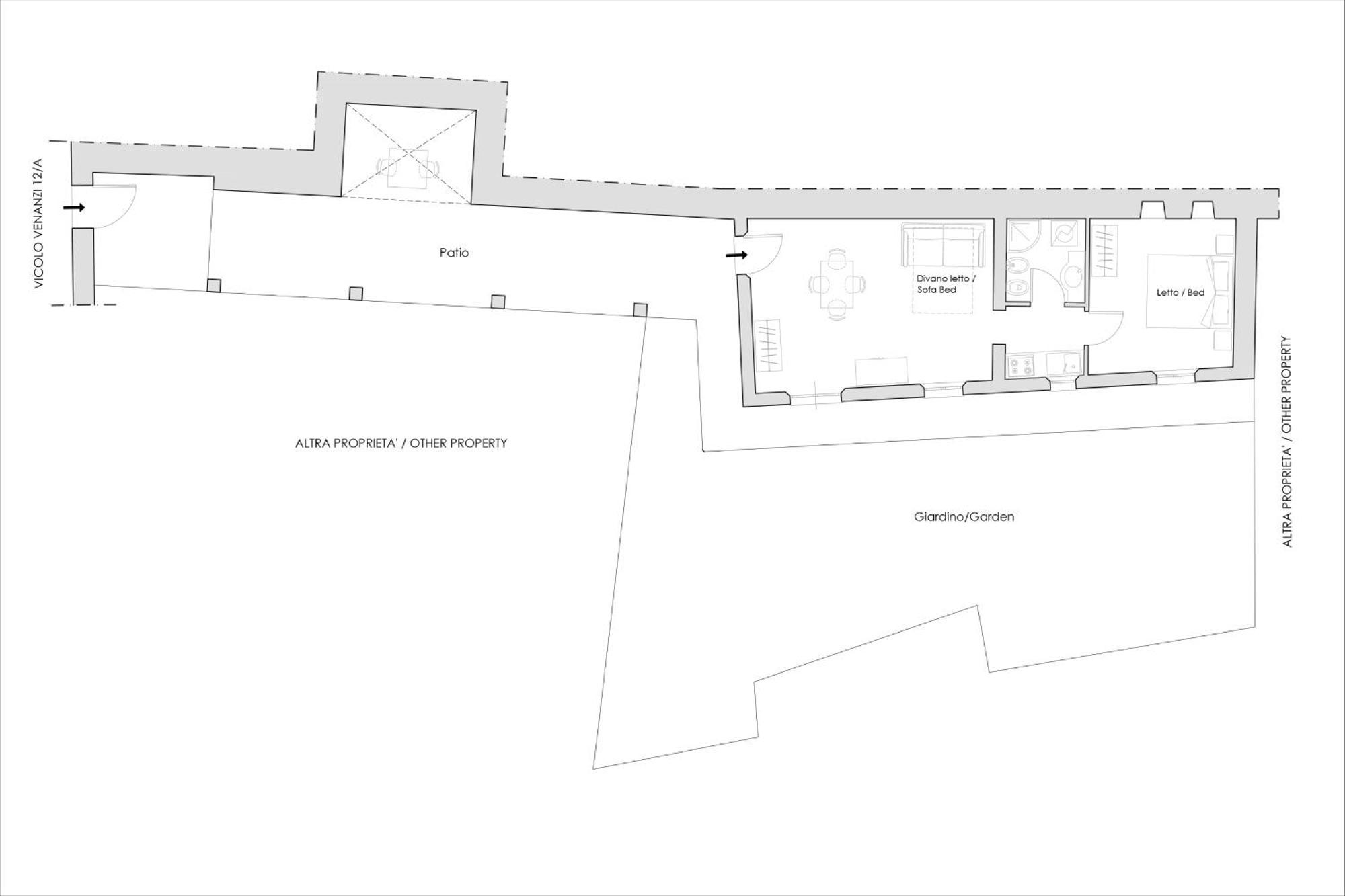 Rustic House, Con Patio E Giardino, Assisi Centro Villa Exteriör bild